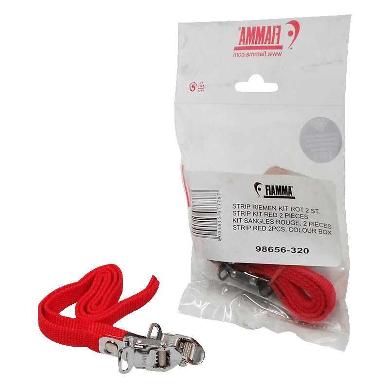 Fiamma Carry Bike 2pc Red STD Strip Kit