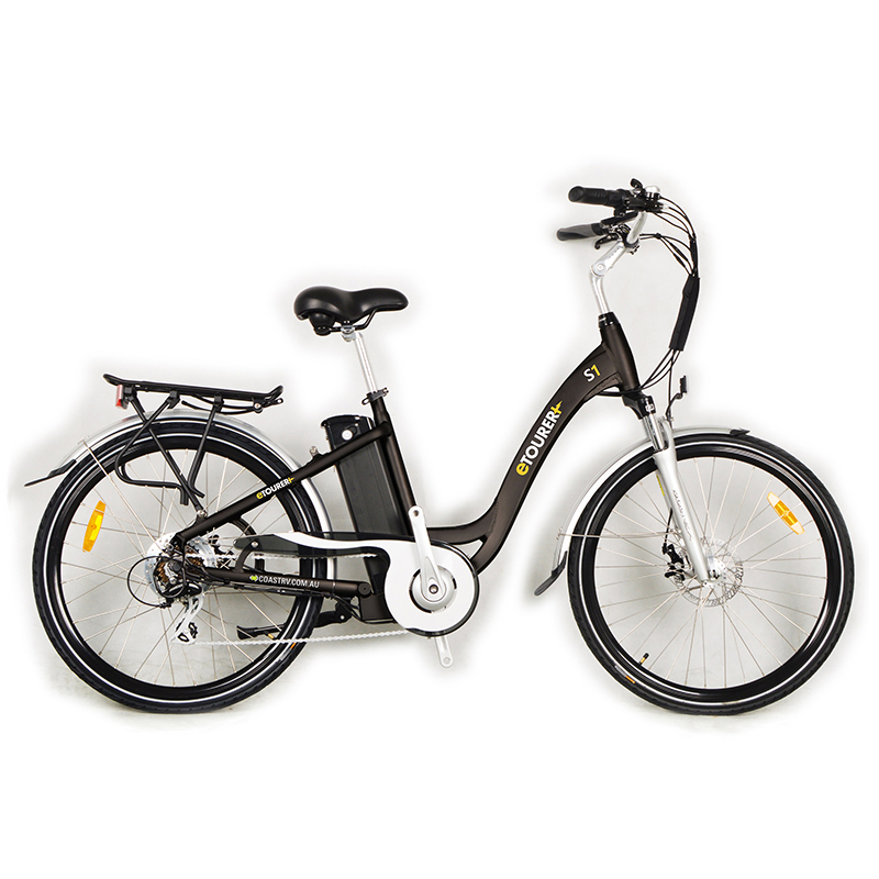 eTOURER S1 E-Bike Unisex Model - Black.