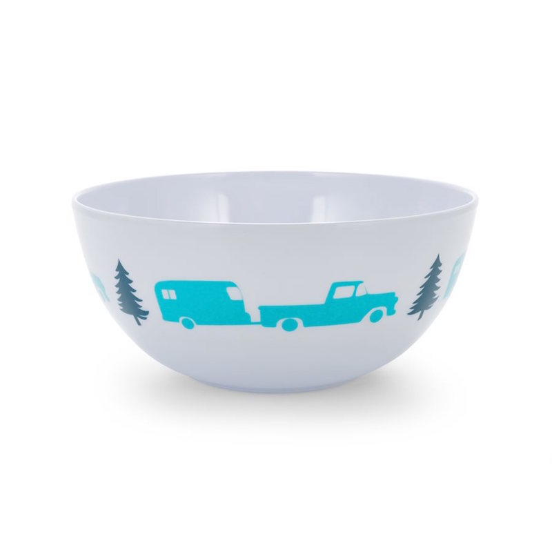 Camco Melamine Bowl, Trailer/Tree Pattern