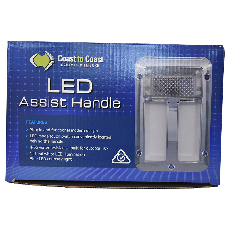 LED ASSIST HANDLE CHROME