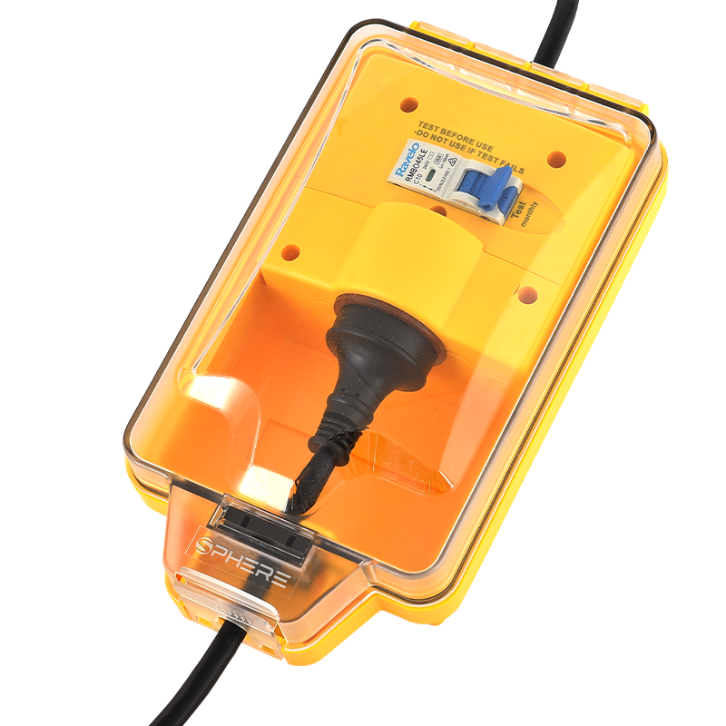 Sphere 15A to 10A AC Power Adaptor | Yellow | 240VAC