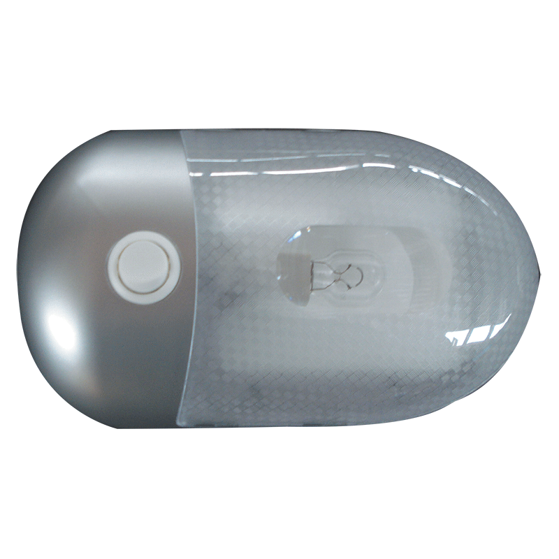 Silver Interior Dome Light 12V