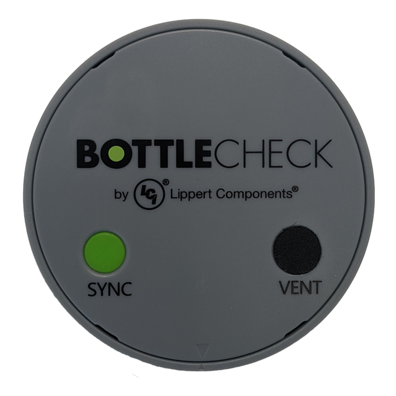 LCI Lippert Bottlecheck Bluetooth GAS Gauge - Twin Sensor Kit.