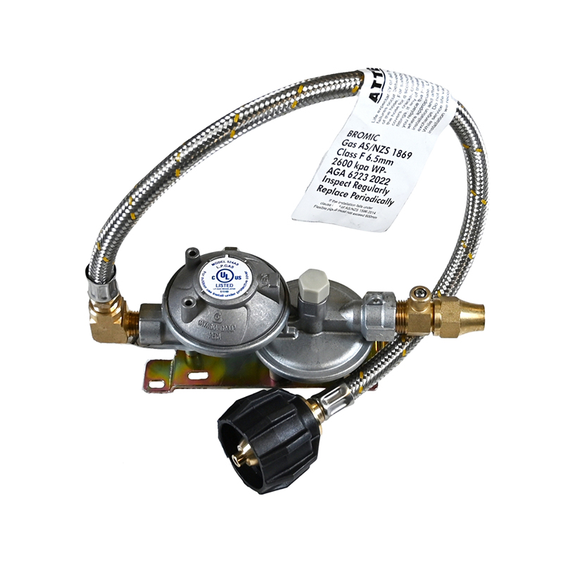 Single LCC27 Gas Cylinder Regulator Kit (LPG).