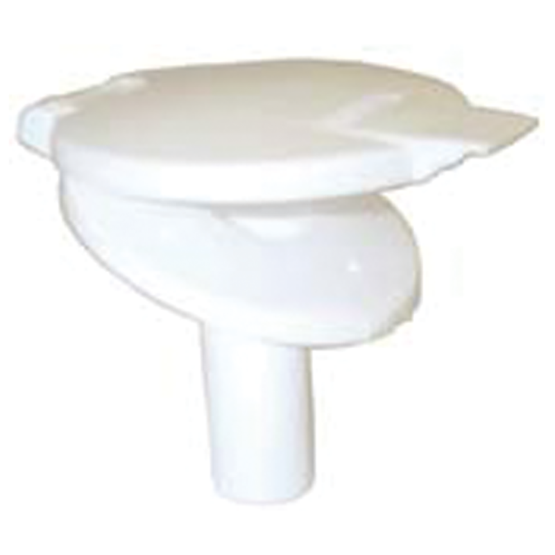 AC41 Water Filler With hinged Lid (White)