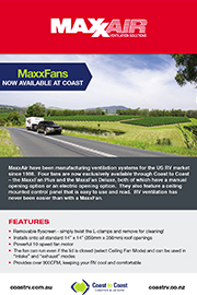 MAXXAIR VENTILATION SOLUTIONS