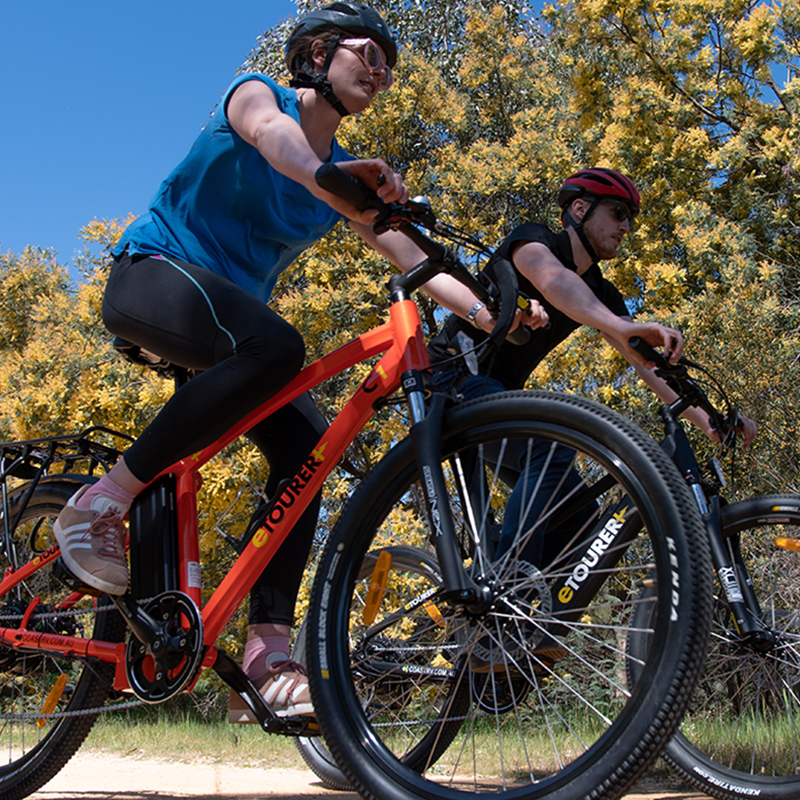 eTOURER C1 E-Bike Urban Model - Metallic Orange